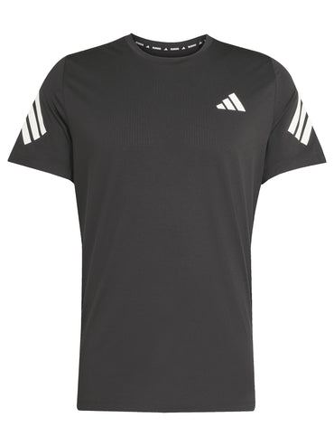 T-SHIRT RUNNING NERA ADIDAS DA UOMO