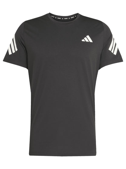 T-SHIRT RUNNING NERA ADIDAS DA UOMO