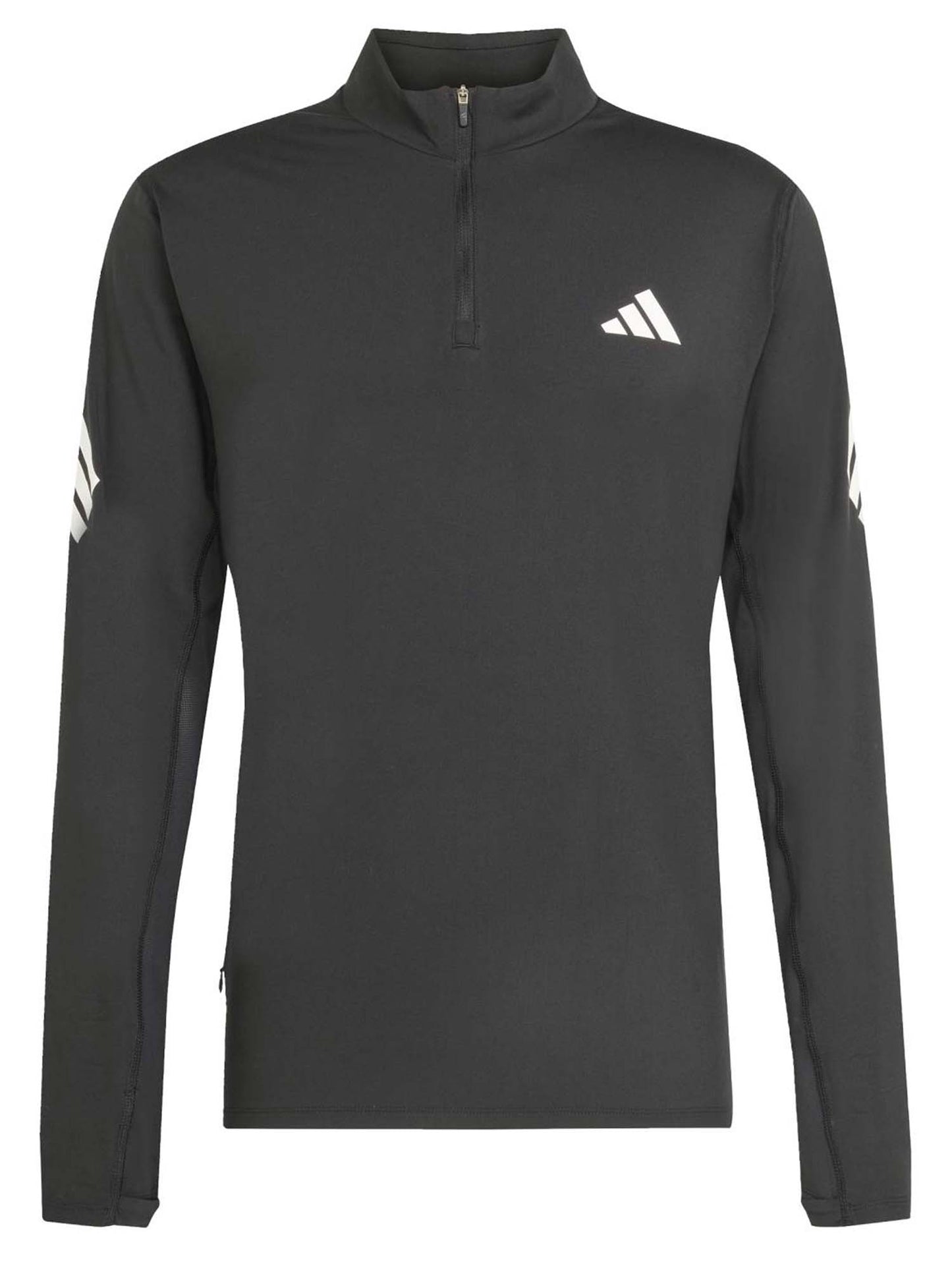 Adidas adi365 Iconic 1/2 Zip Top, felpa 1/2 zip da uomo nero
