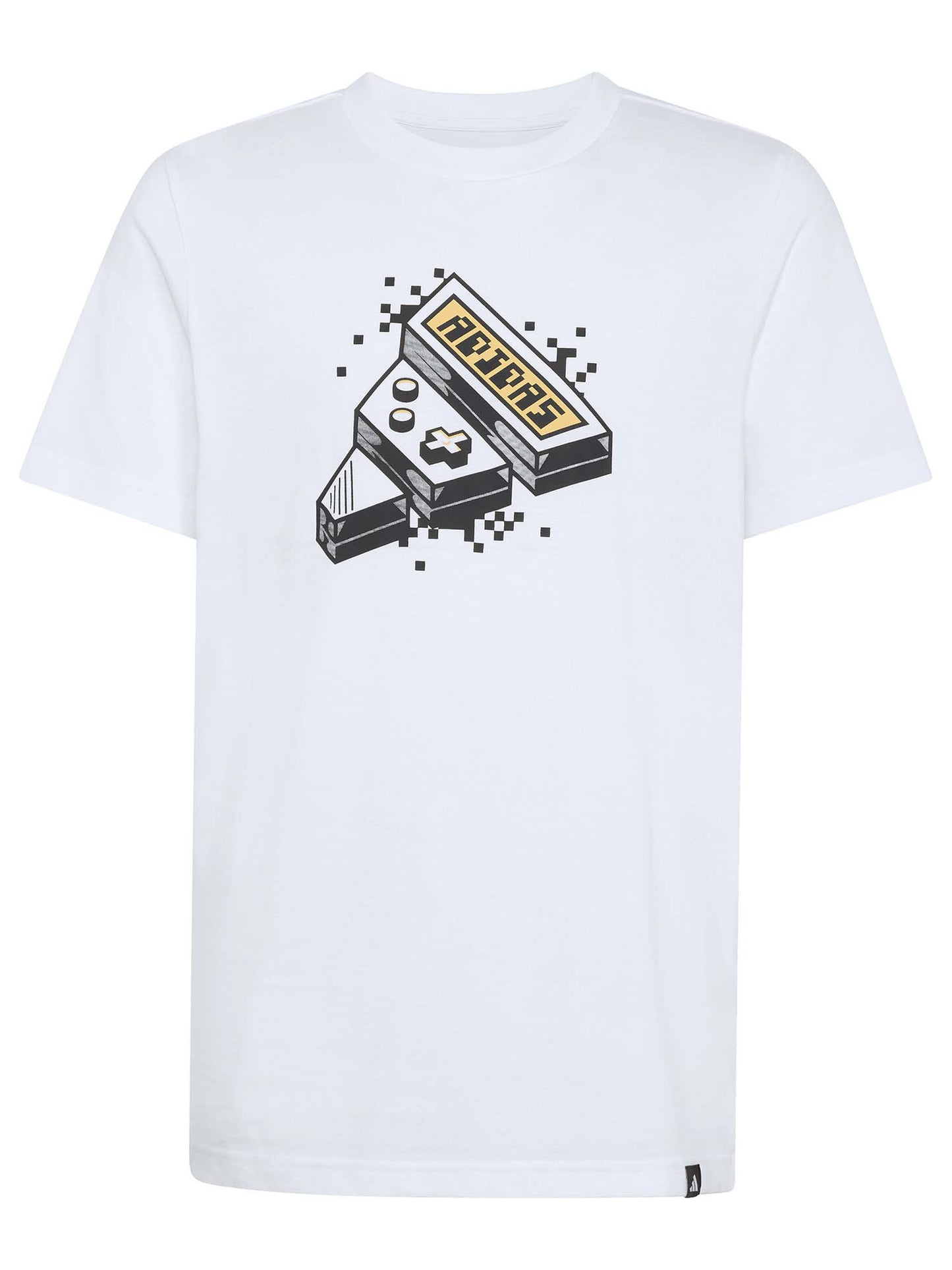 T-shirt Adidas Gaming da bimbo/a bianca con stampa