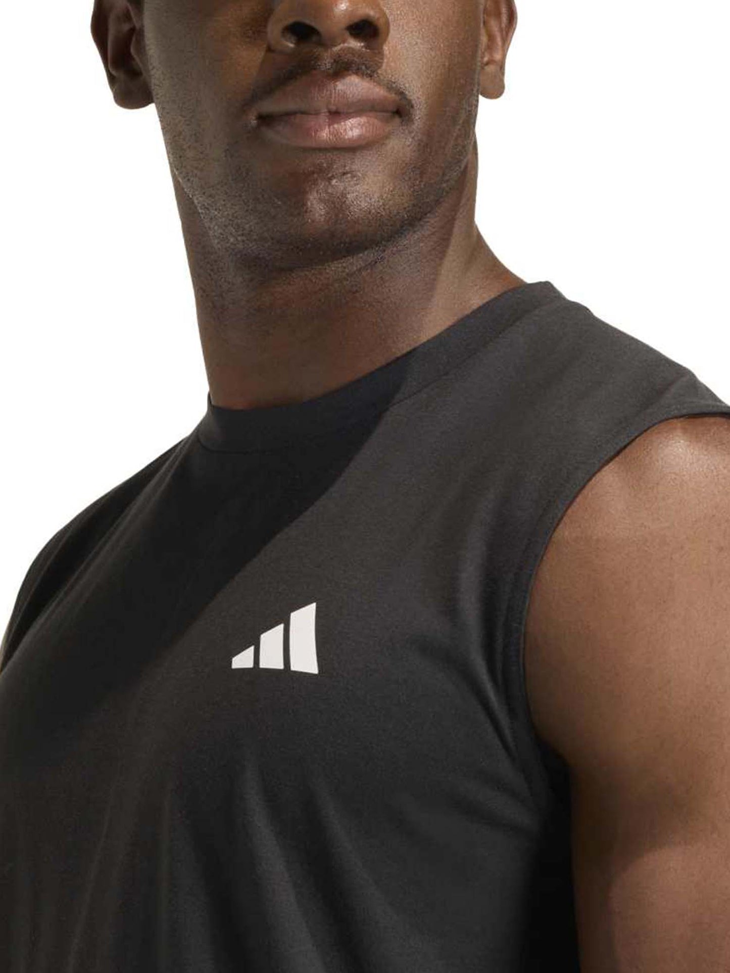 Adidas Workout Essentials Feelready, canotta da uomo nera