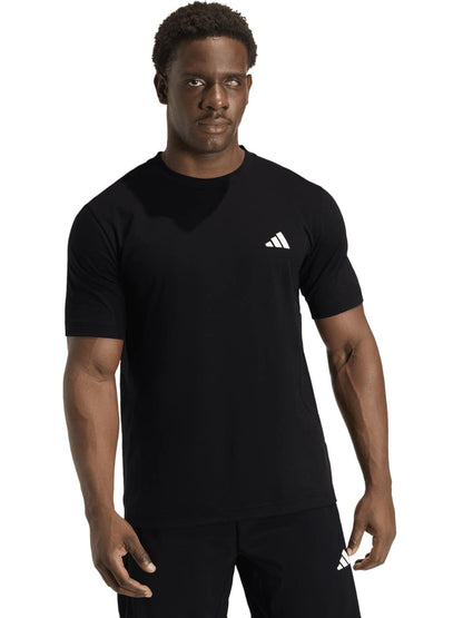 Adidas Workout Essentials Feelready, t-shirt da uomo nera