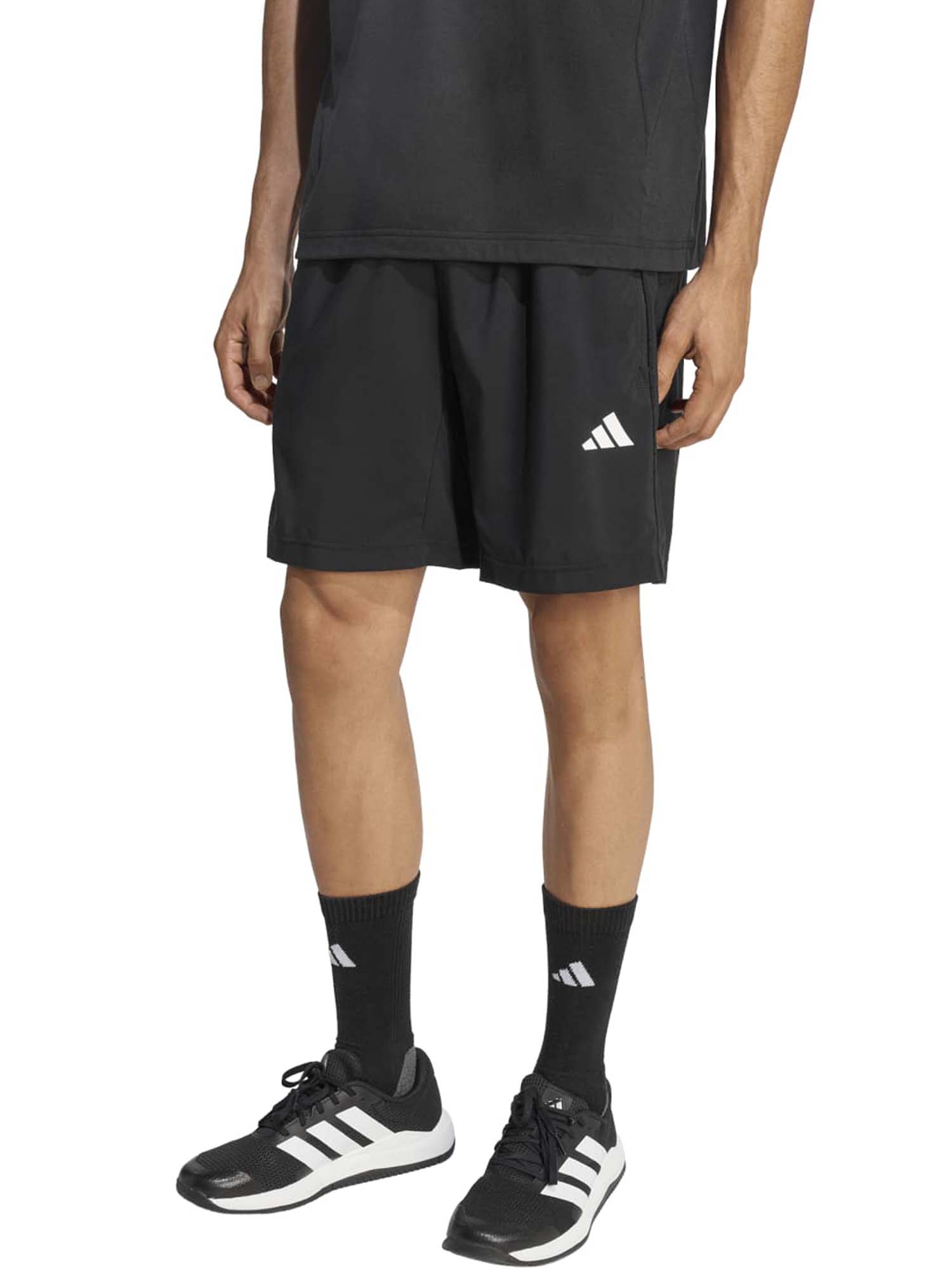 Bermuda uomo Adidas Workout Essentials Base Woven Short nero