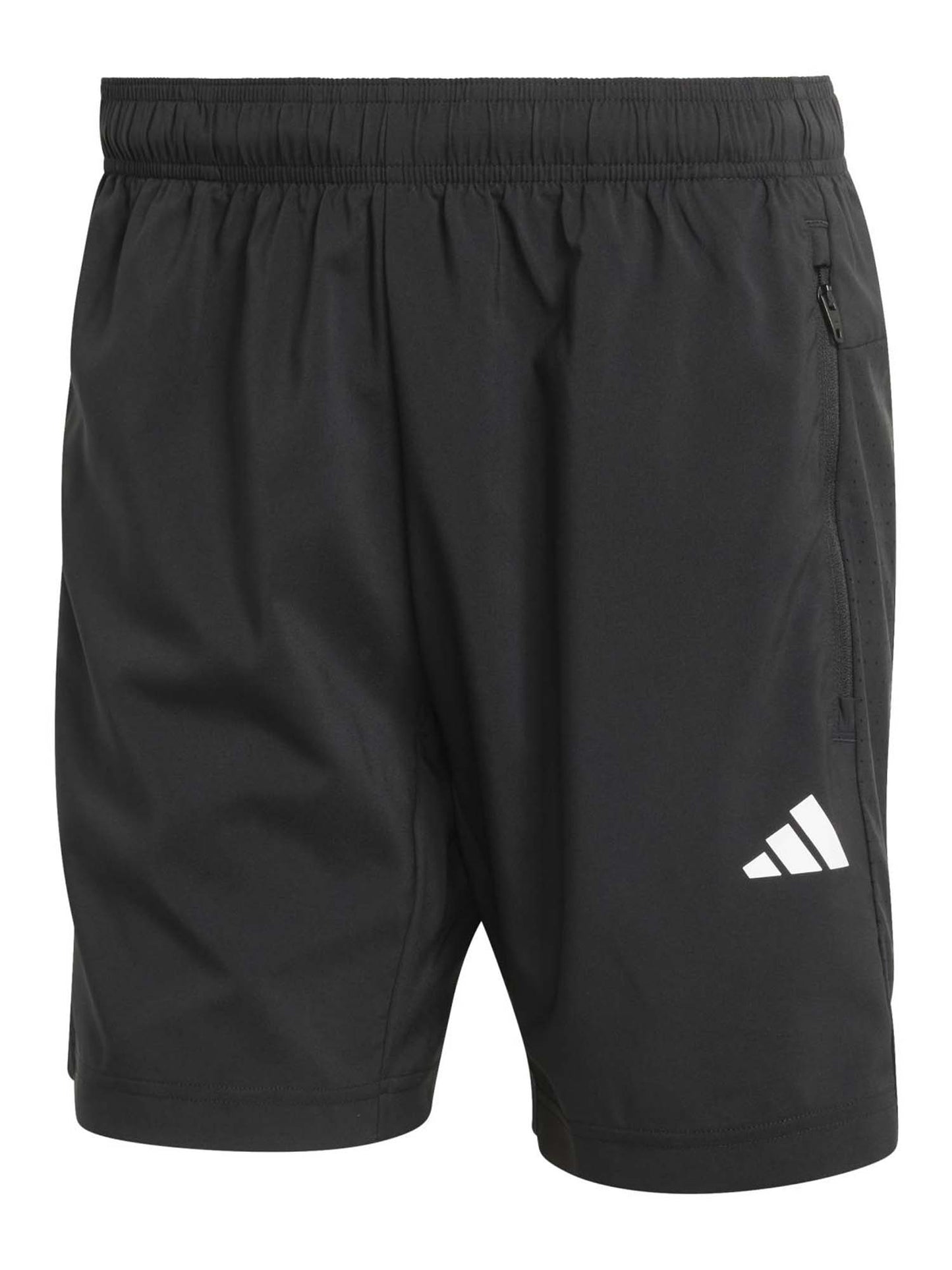 Adidas Workout Essentials Base Woven Short, bermuda da uomo nero