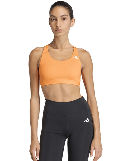 Reggiseno sportivo Adidas Optime Essentials da donna arancione