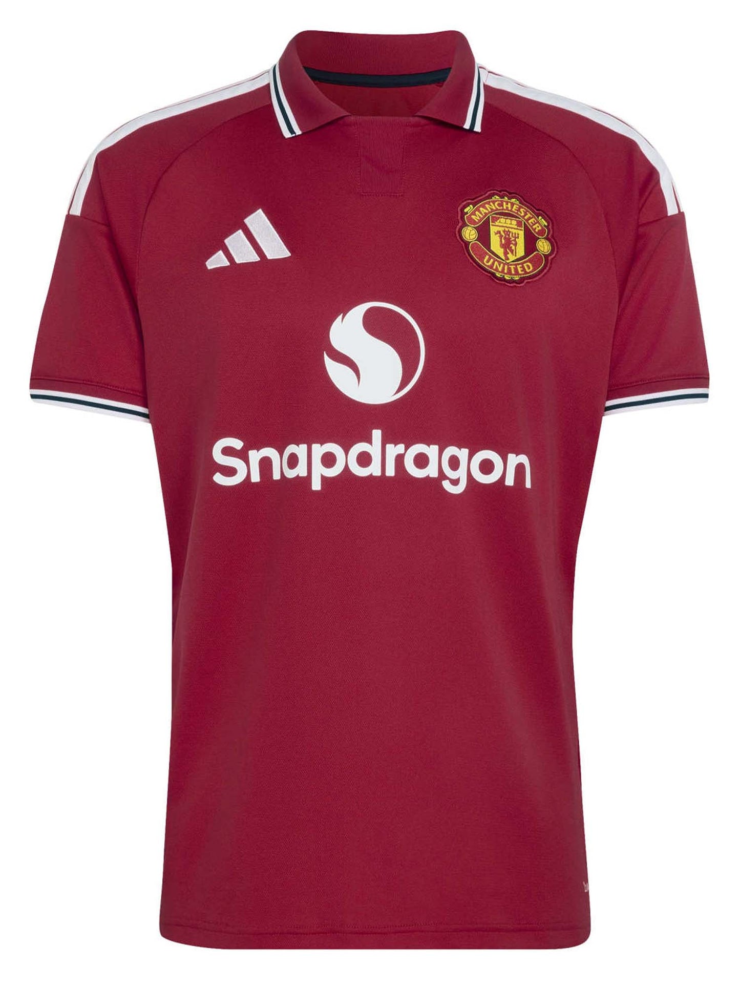 Adidas Manchester United 26 27 Home Jersey, t-shirt da uomo rossa