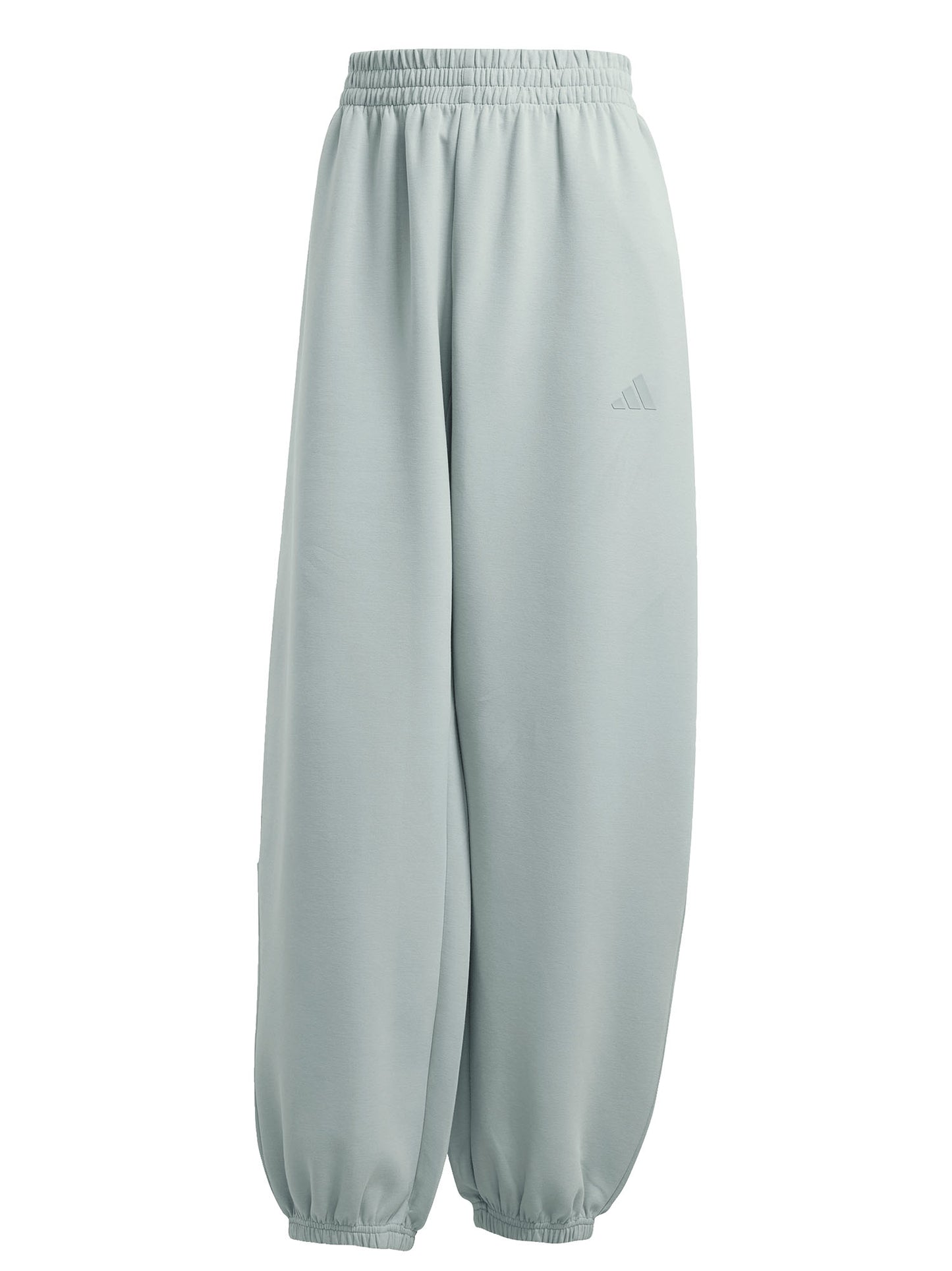 Pantaloni sportivi Balloon Soft Lux verdi da donna Adidas