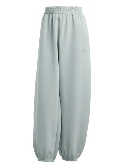 Pantaloni sportivi Balloon Soft Lux verdi da donna Adidas
