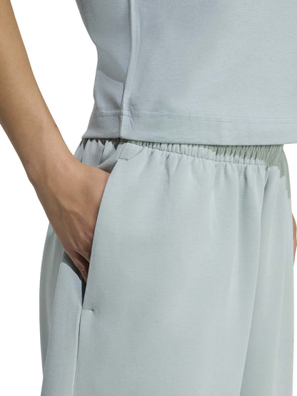 Pantaloni sportivi Balloon Soft Lux verdi da donna Adidas