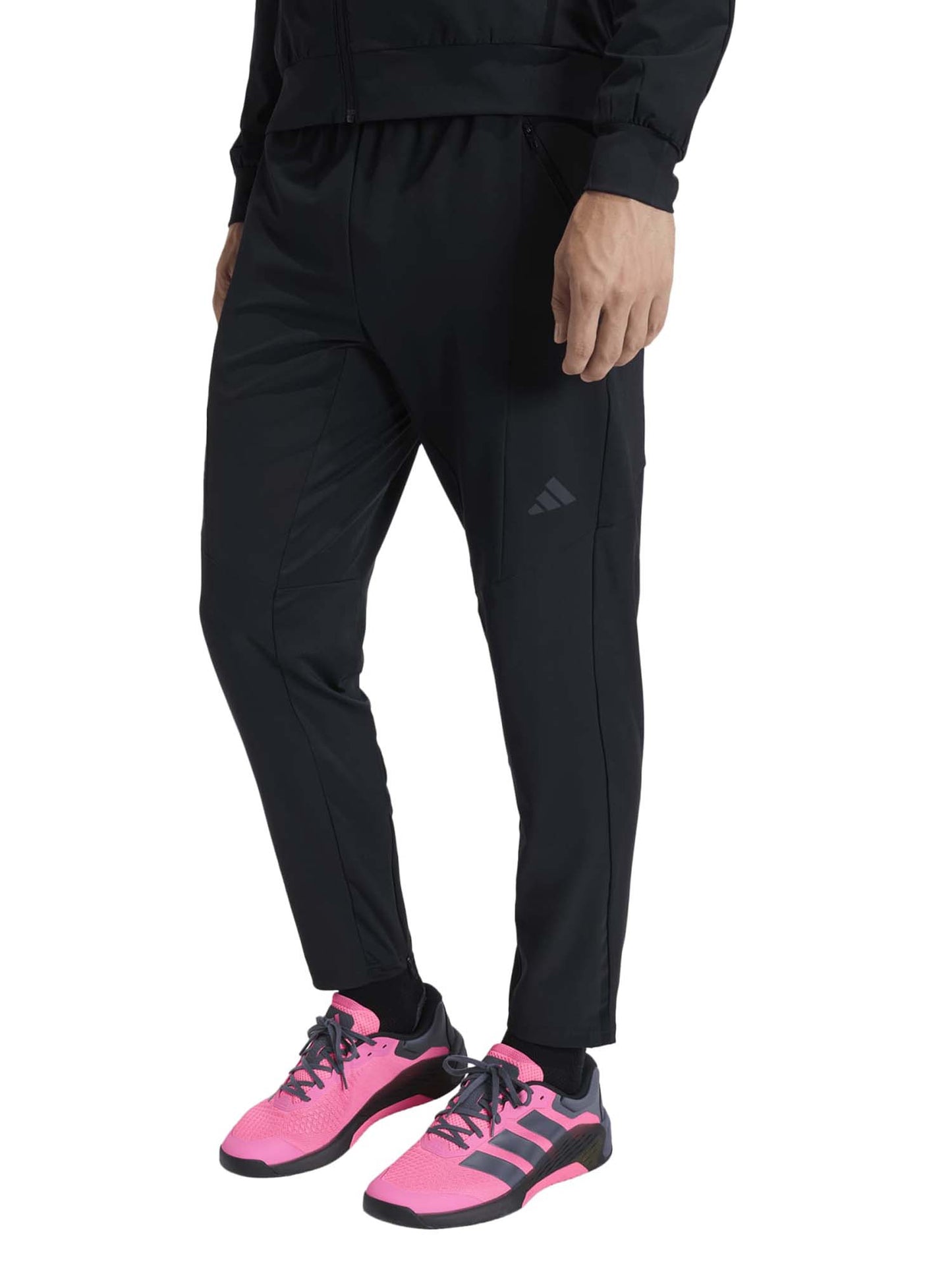 Adidas D4T Workout, pantalone da uomo nero