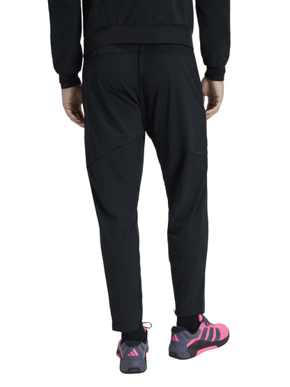 Adidas D4T Workout, pantalone da uomo nero