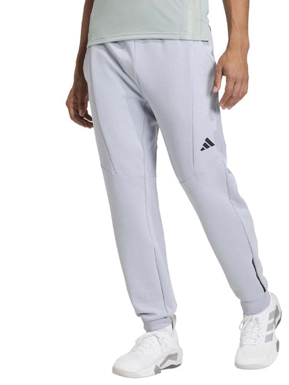 Adidas D4T Workout Knit, pantalone da uomo grigio