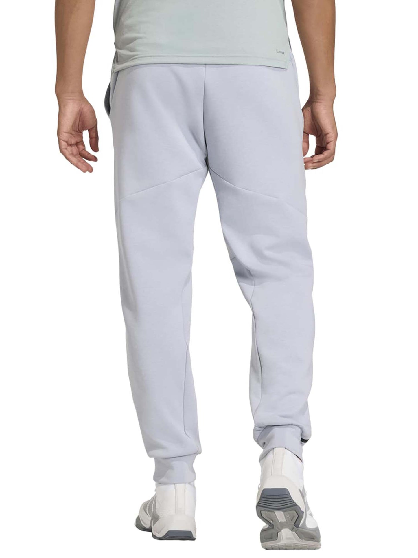 Adidas D4T Workout Knit, pantalone da uomo grigio