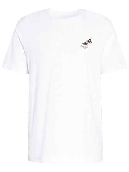 T-shirt Adidas Coffee Cafe Cheesecake da uomo bianca