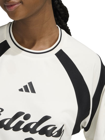 T-SHIRT BIANCA ADIDAS HOUSE OF TIRO DA DONNA