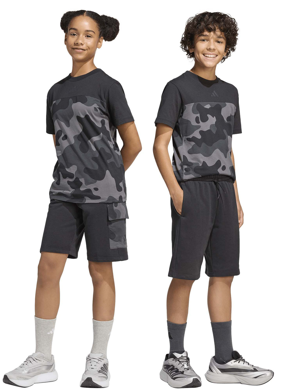 Adidas b short ft da bambino/a nero