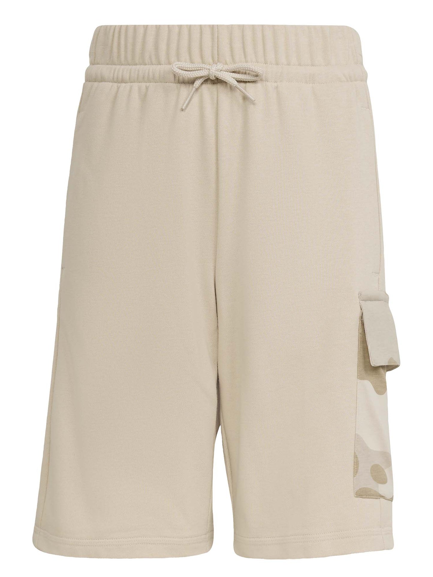 Short beige Adidas con tasca cargo junior bimbo/a comodo e versatile