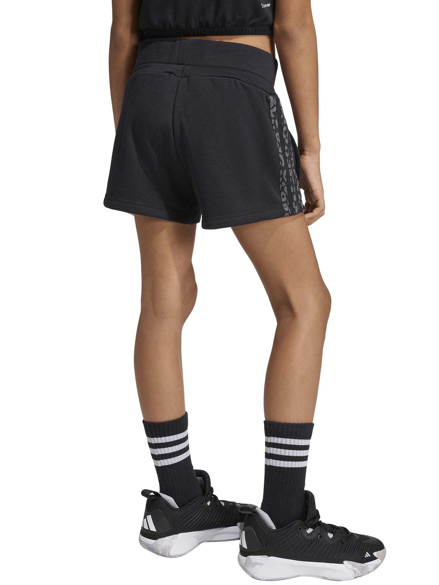 SHORT NERO ADIDAS DA BAMBINA