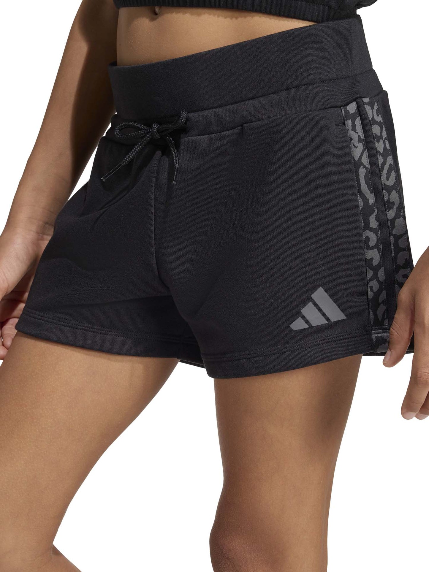 SHORT NERO ADIDAS DA BAMBINA