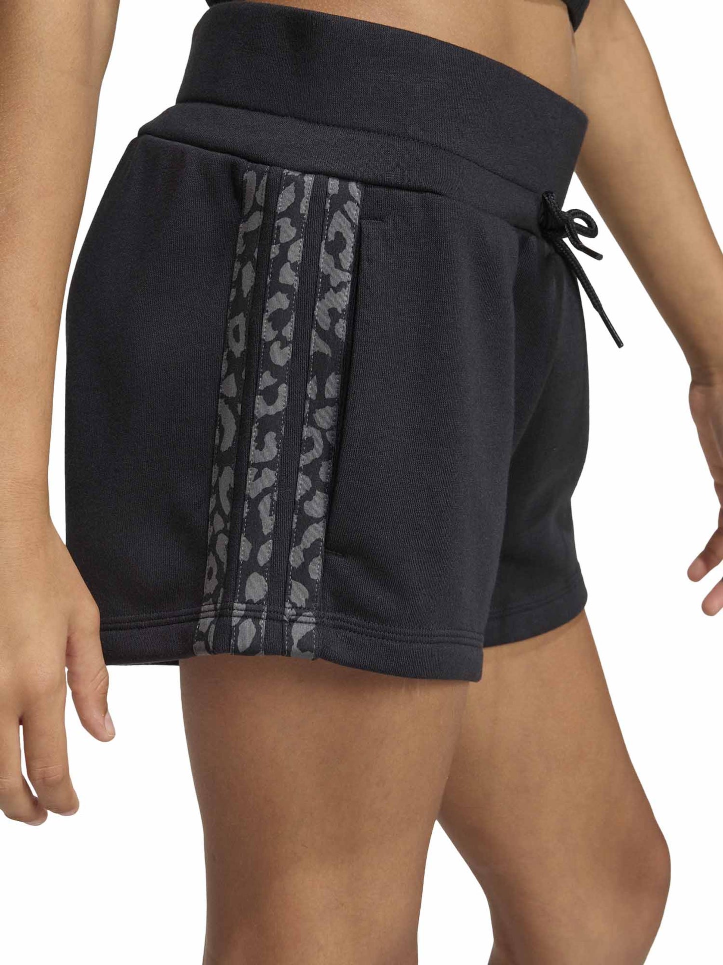 SHORT NERO ADIDAS DA BAMBINA