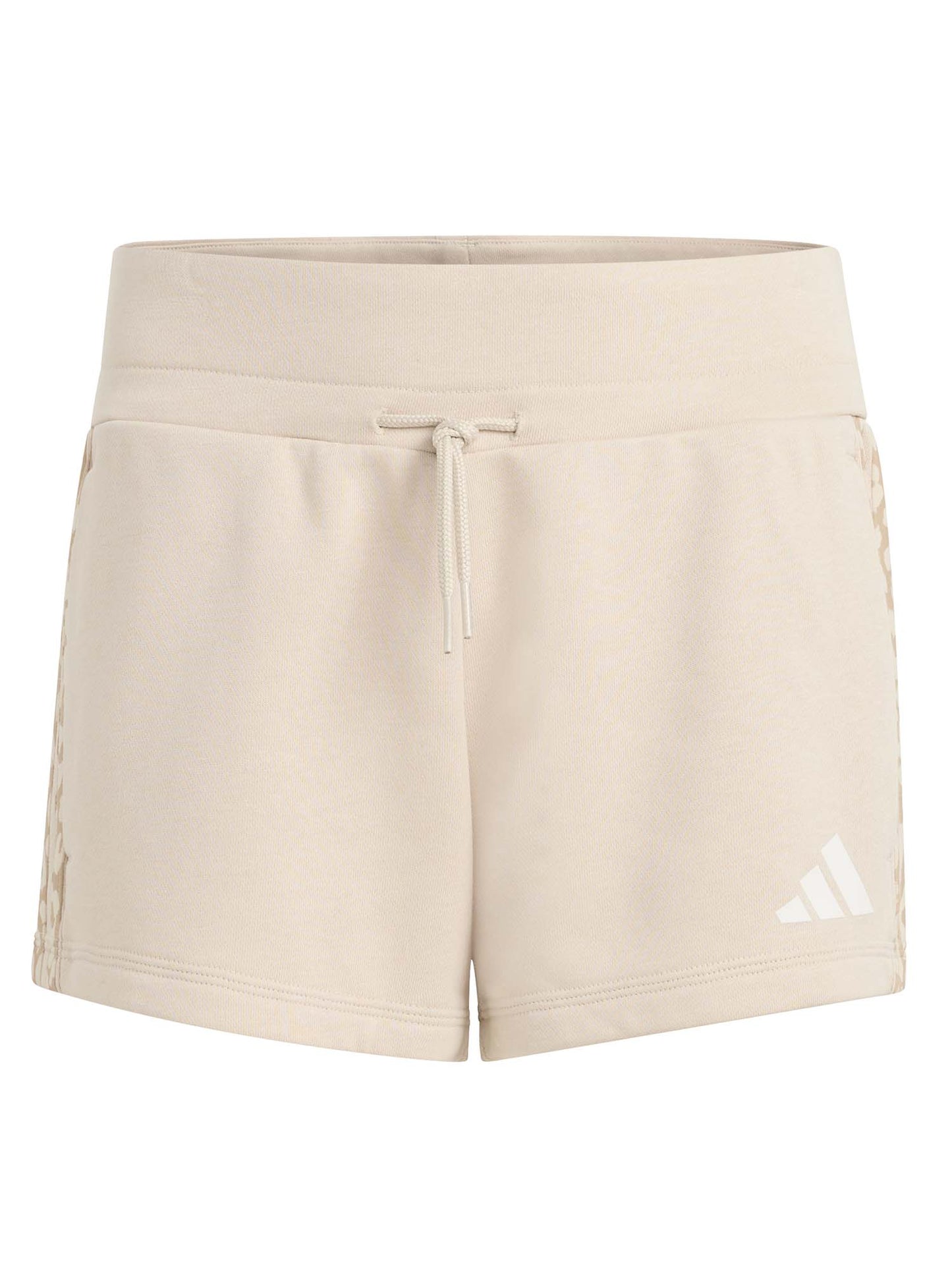 Short beige Adidas 3-Stripes Animalier da bambina casual