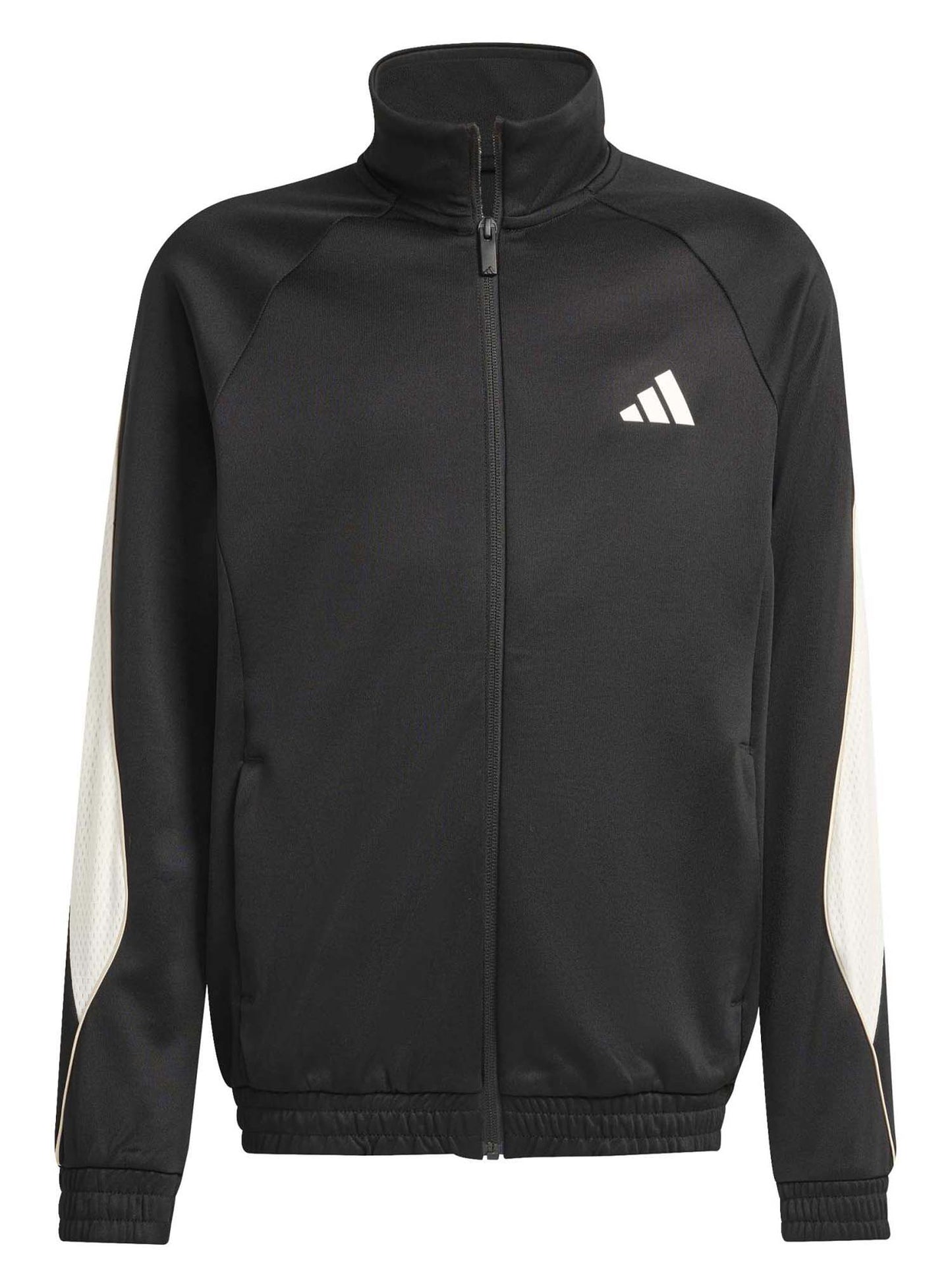 Adidas Stadium Track Jacket, felpa Unisex bambino nera