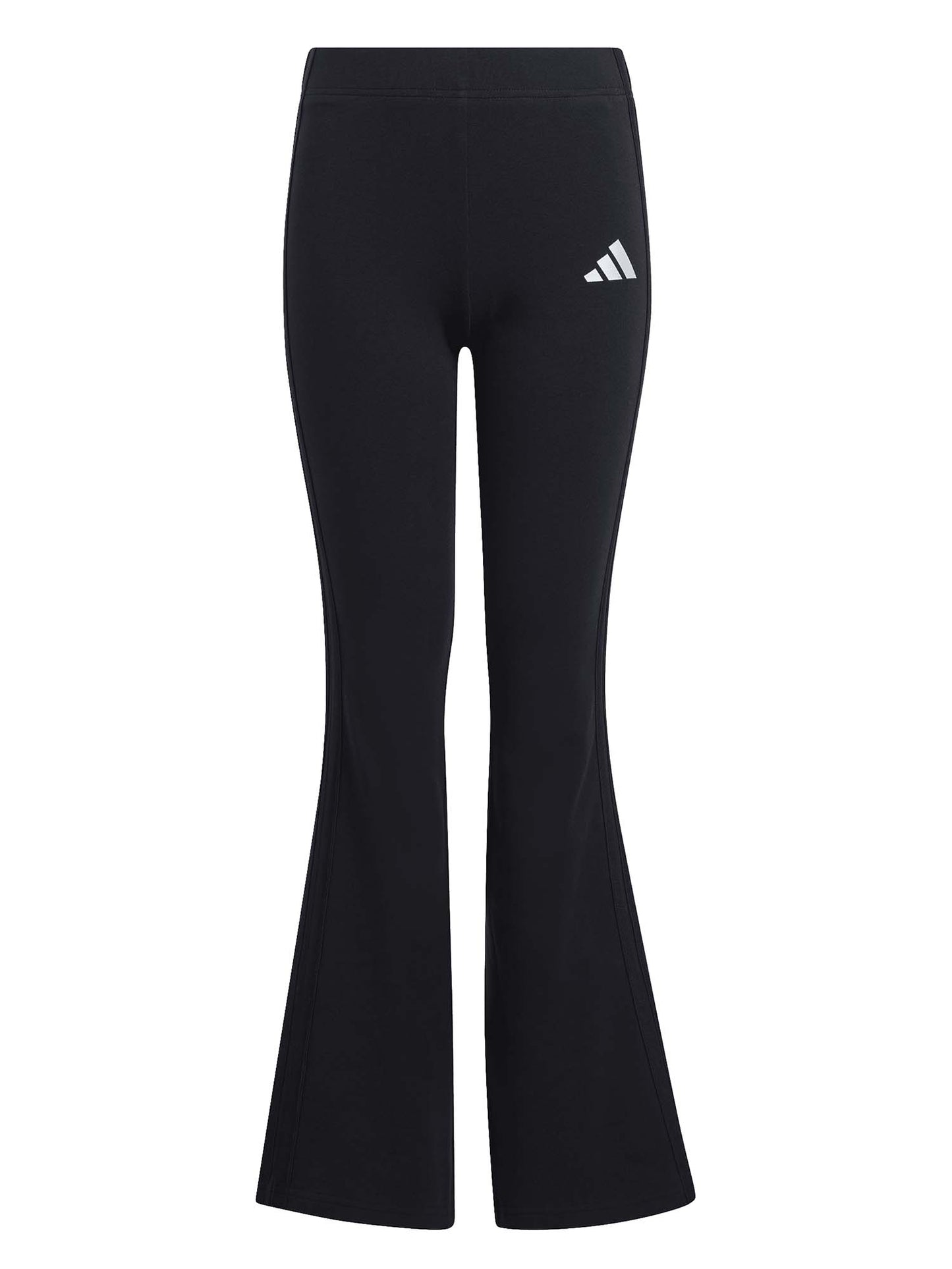 LEGGINGS FLARED NERO ADIDAS DA BAMBINA