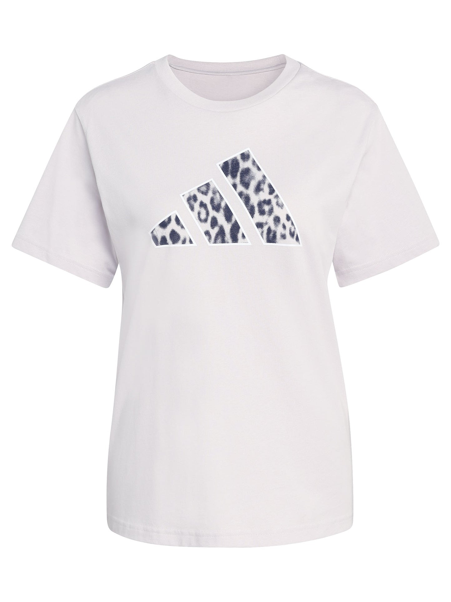 Adidas Animal Graphic, t-shirt con stampa animalier da donna lilla