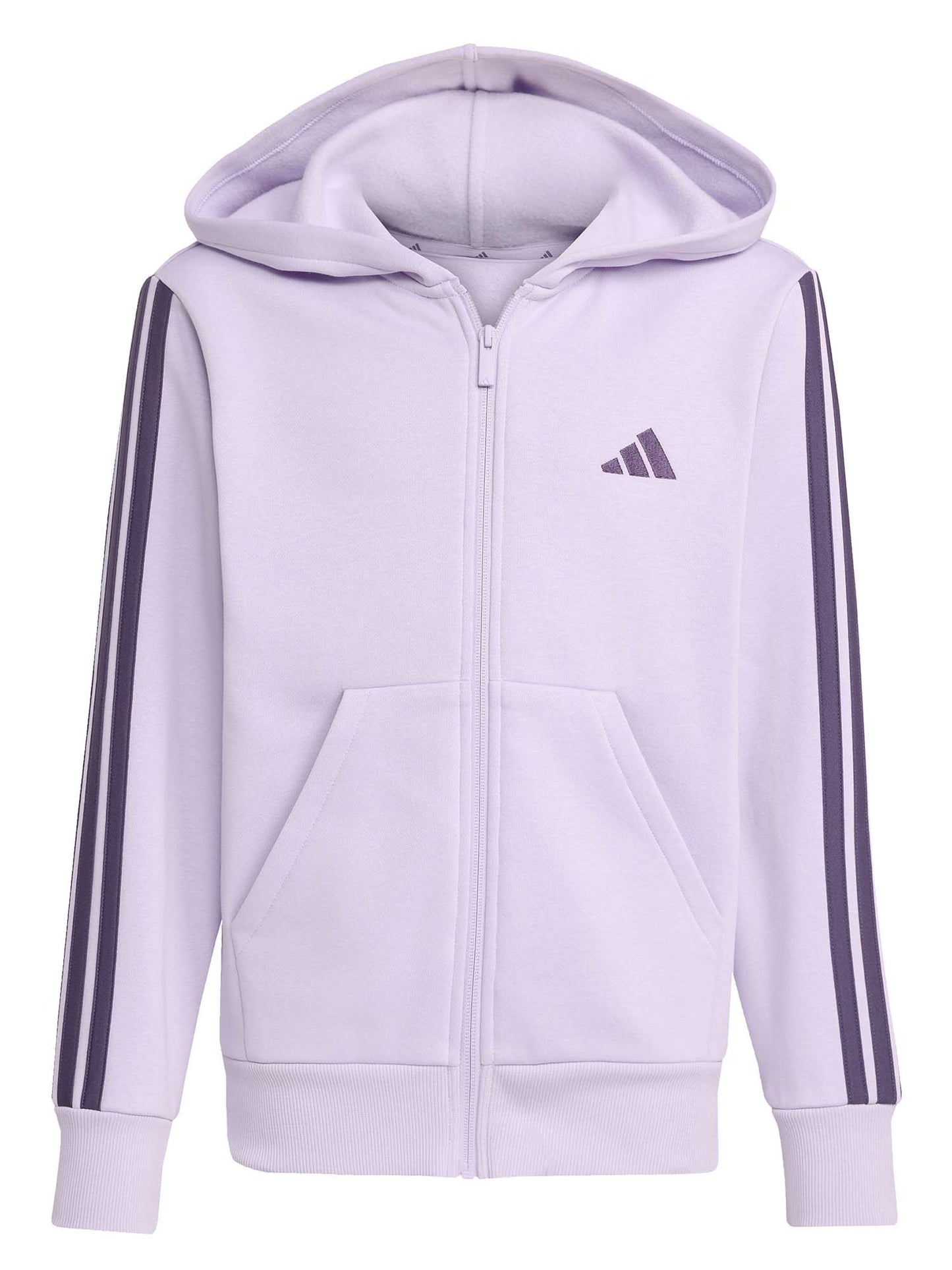FELPA CON CAPPUCCIO ADIDAS JUNIOR UNISEX LILLA