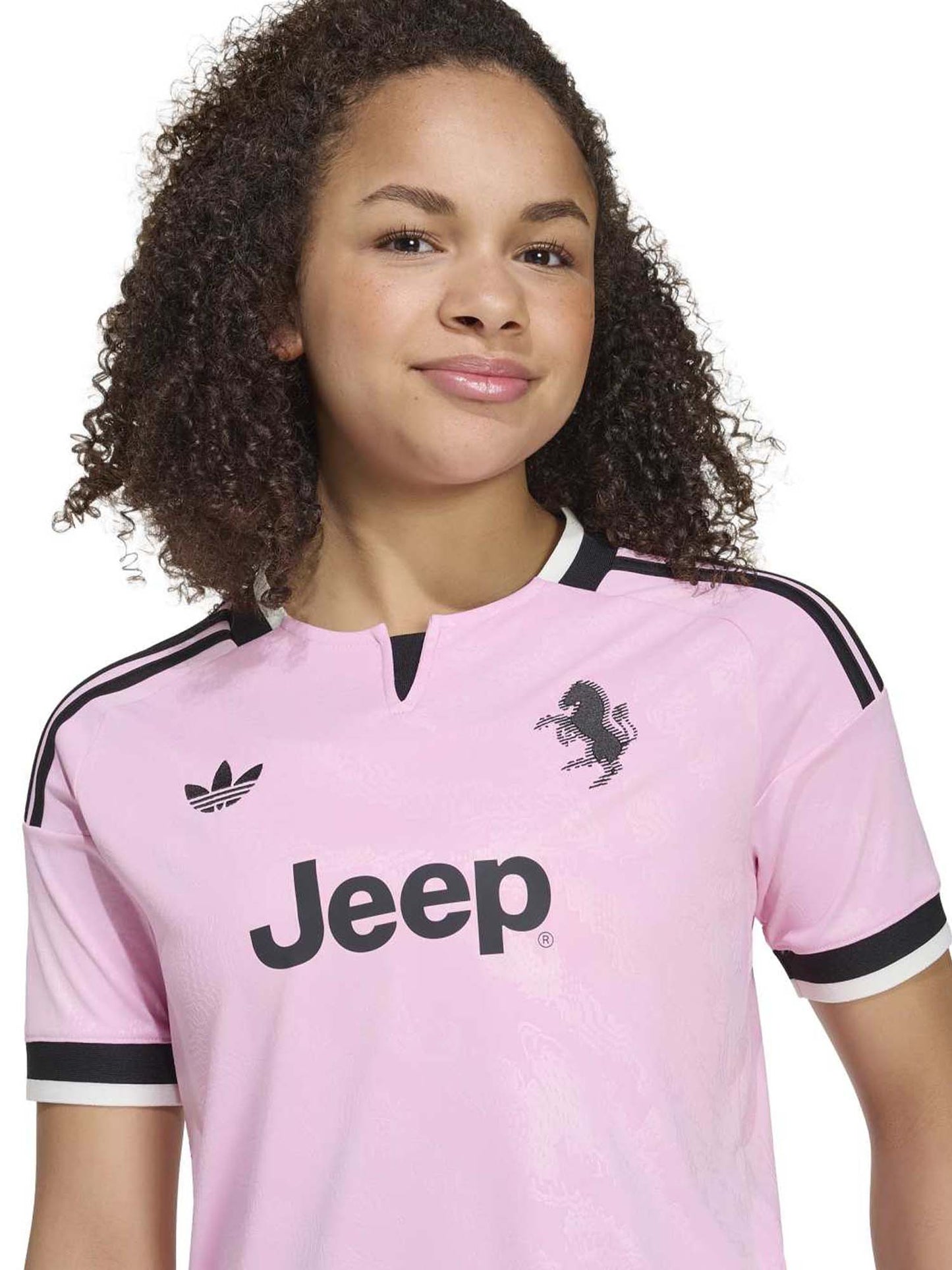 Adidas Juventus 26/27 Away Jersey, t-shirt Unisex bambino rosa