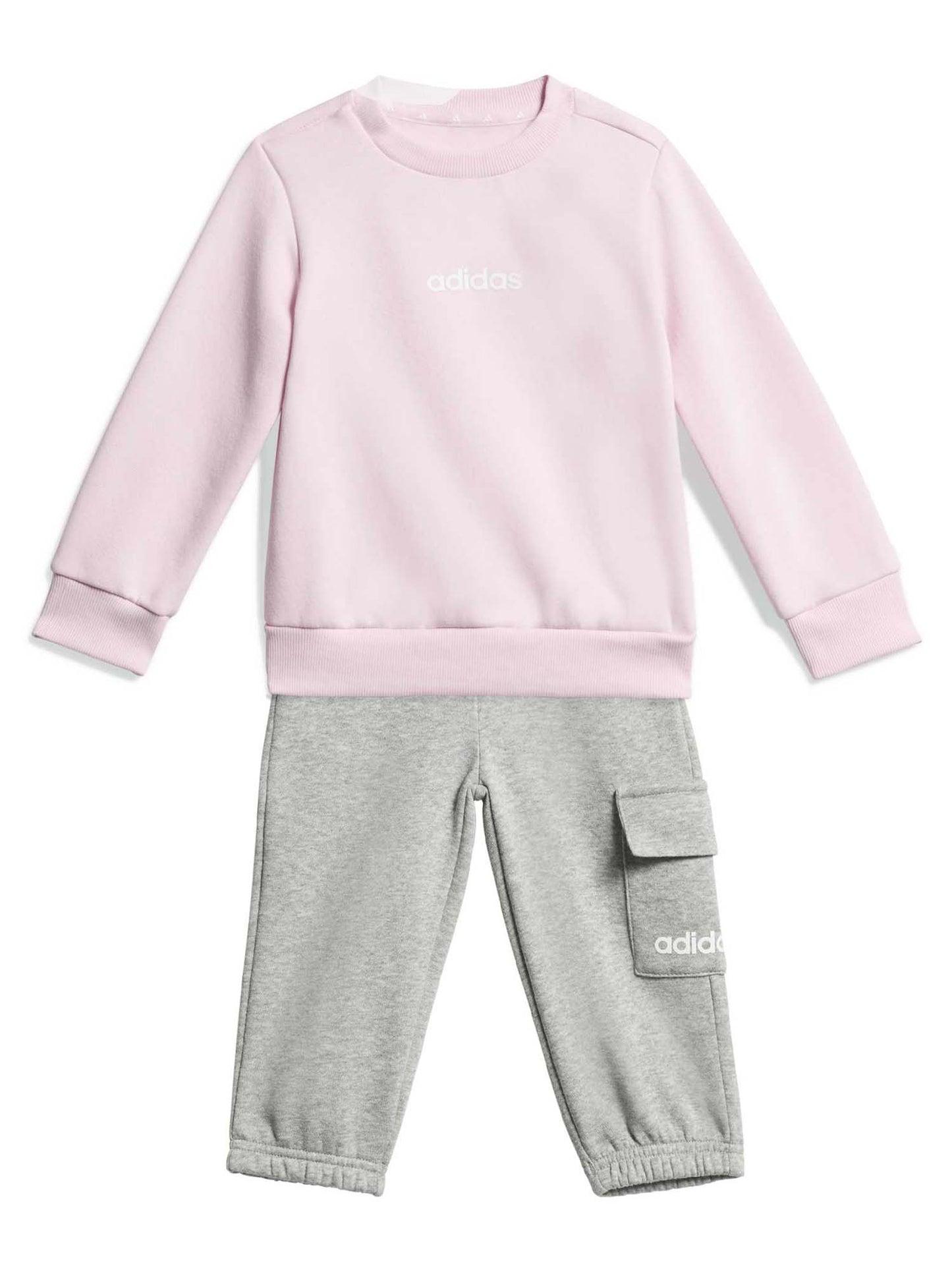 Adidas Essentials Joggers Set, tuta Unisex bambino rosa
