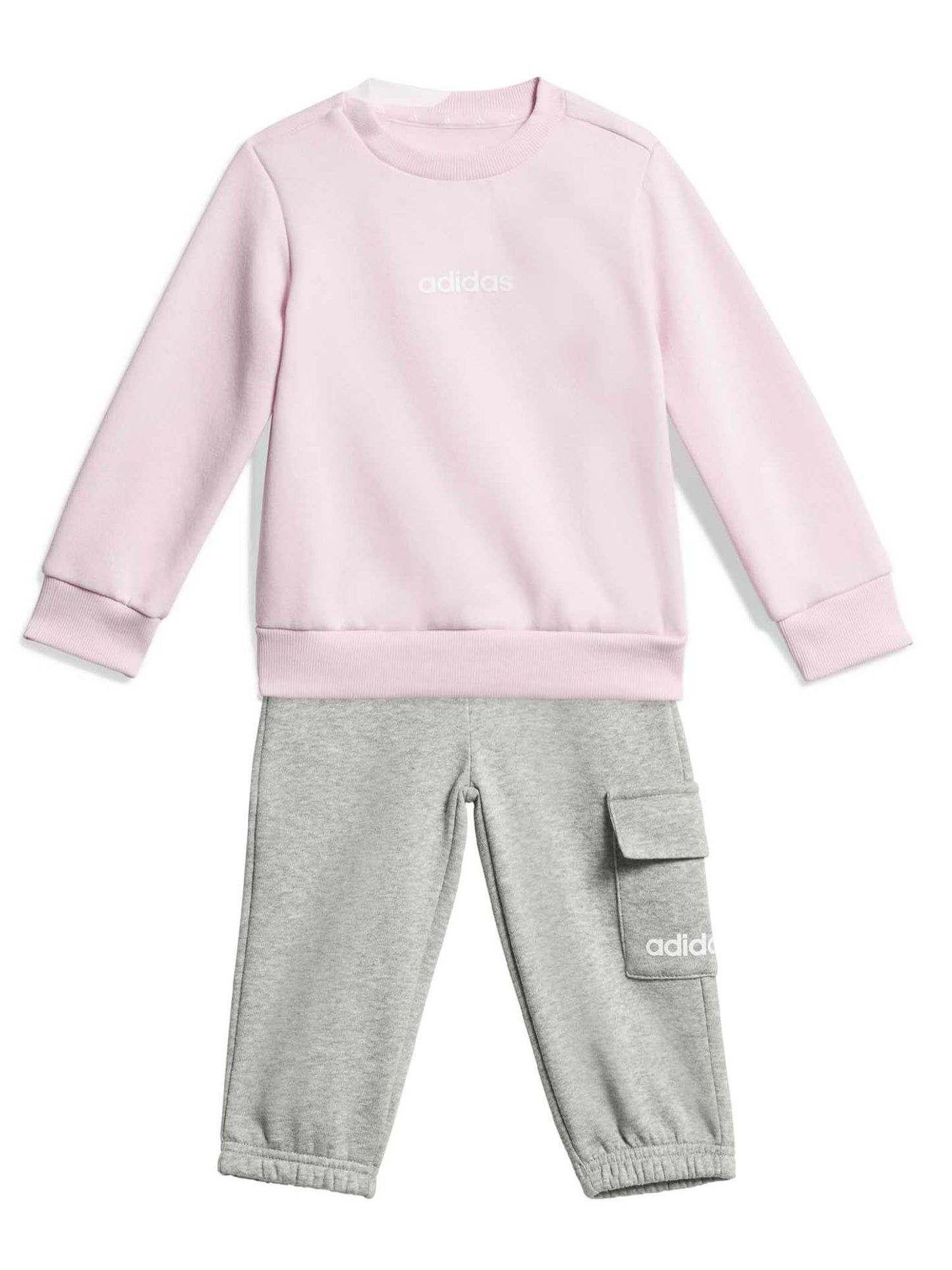 Adidas Essentials Joggers Set, tuta Unisex bambino rosa