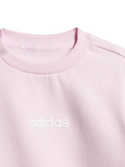 Adidas Essentials Joggers Set, tuta Unisex bambino rosa