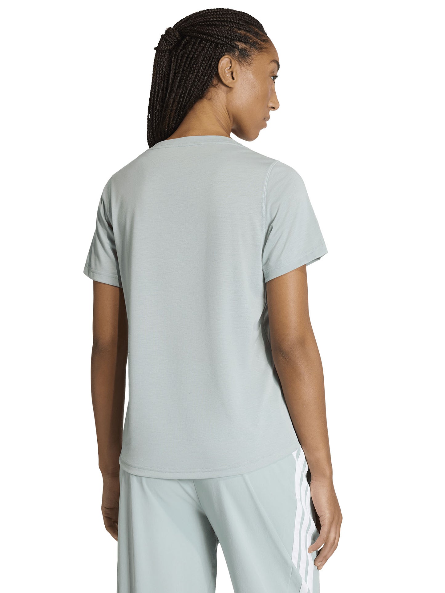 T-SHIRT TRAINING WORKOUT ADIDAS DA DONNA SALVIA