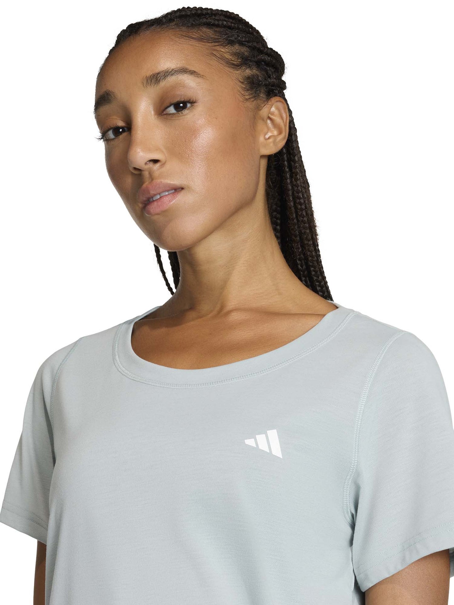 T-SHIRT TRAINING WORKOUT ADIDAS DA DONNA SALVIA