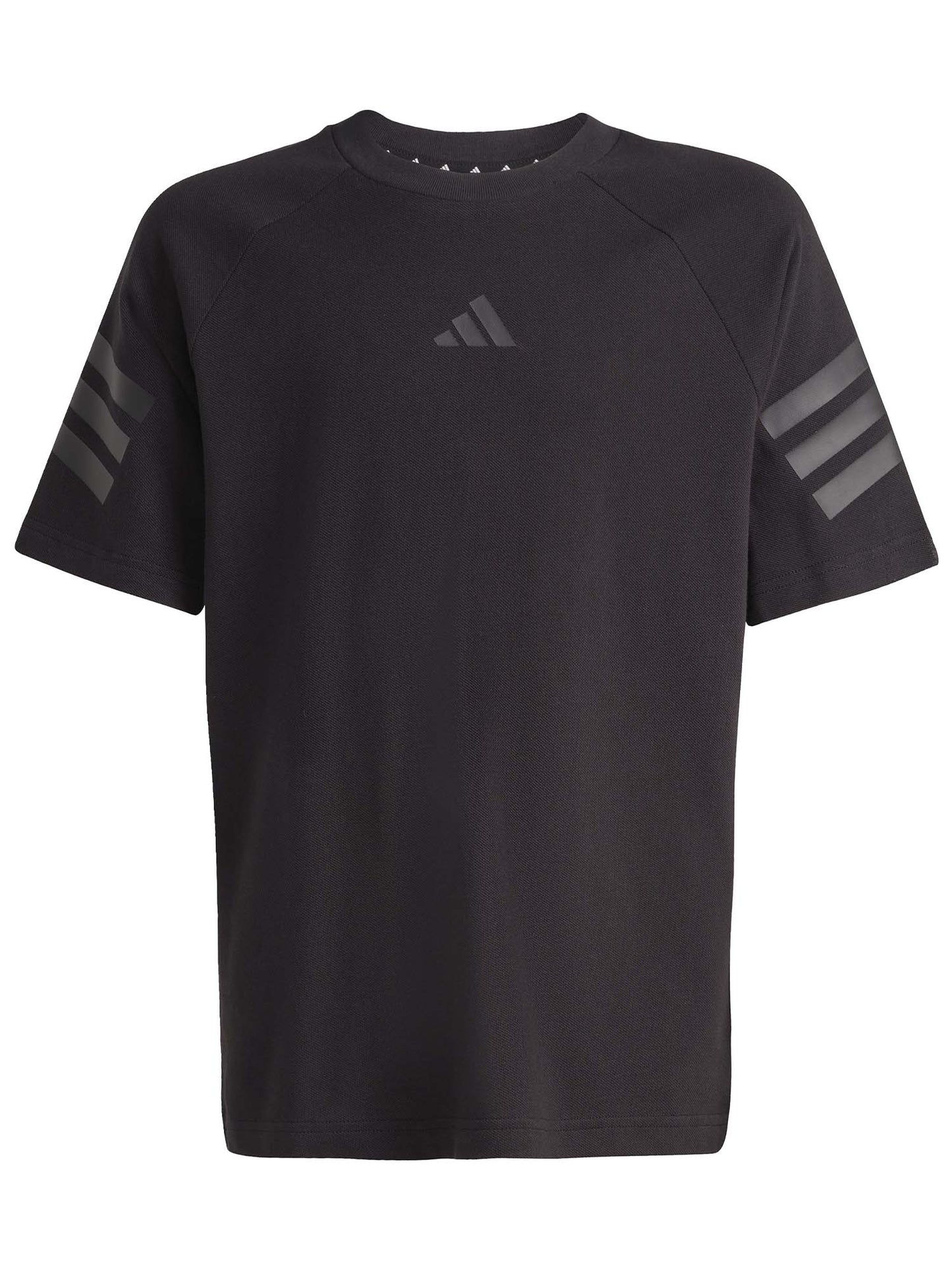 T-SHIRT NERA ADIDAS 3STRIPES JUNIO UNISEX
