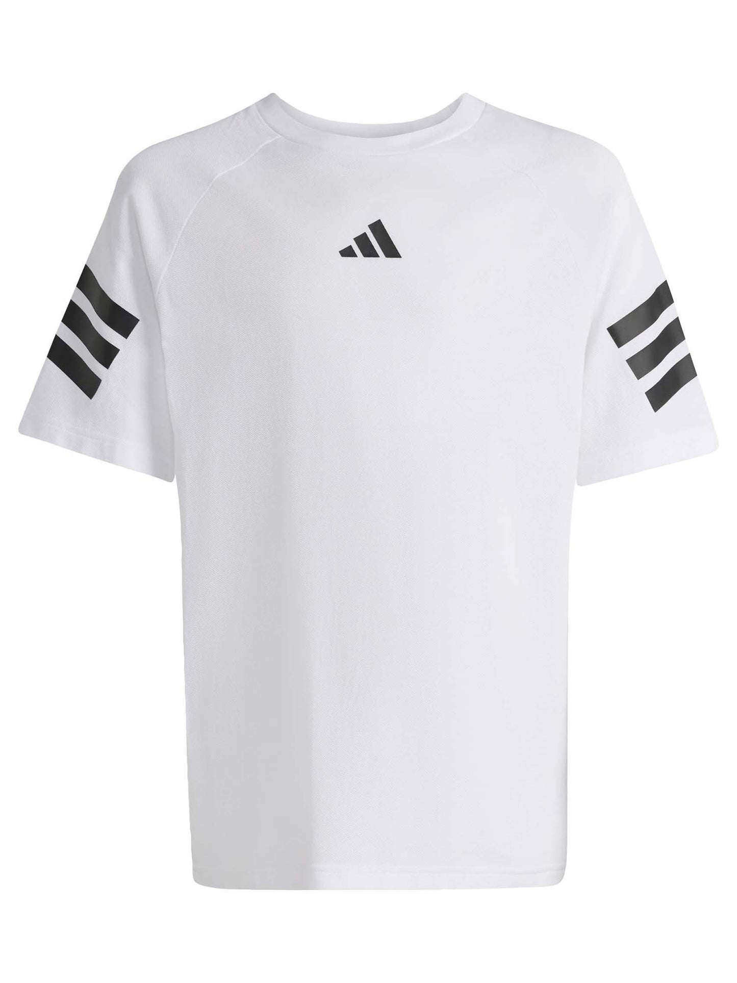 Adidas Future Icons 3 Stripes, t-shirt Unisex bambino bianca