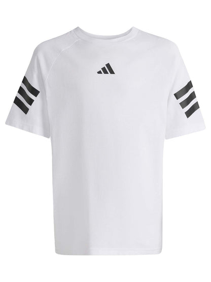 Adidas Future Icons 3 Stripes, t-shirt Unisex bambino bianca