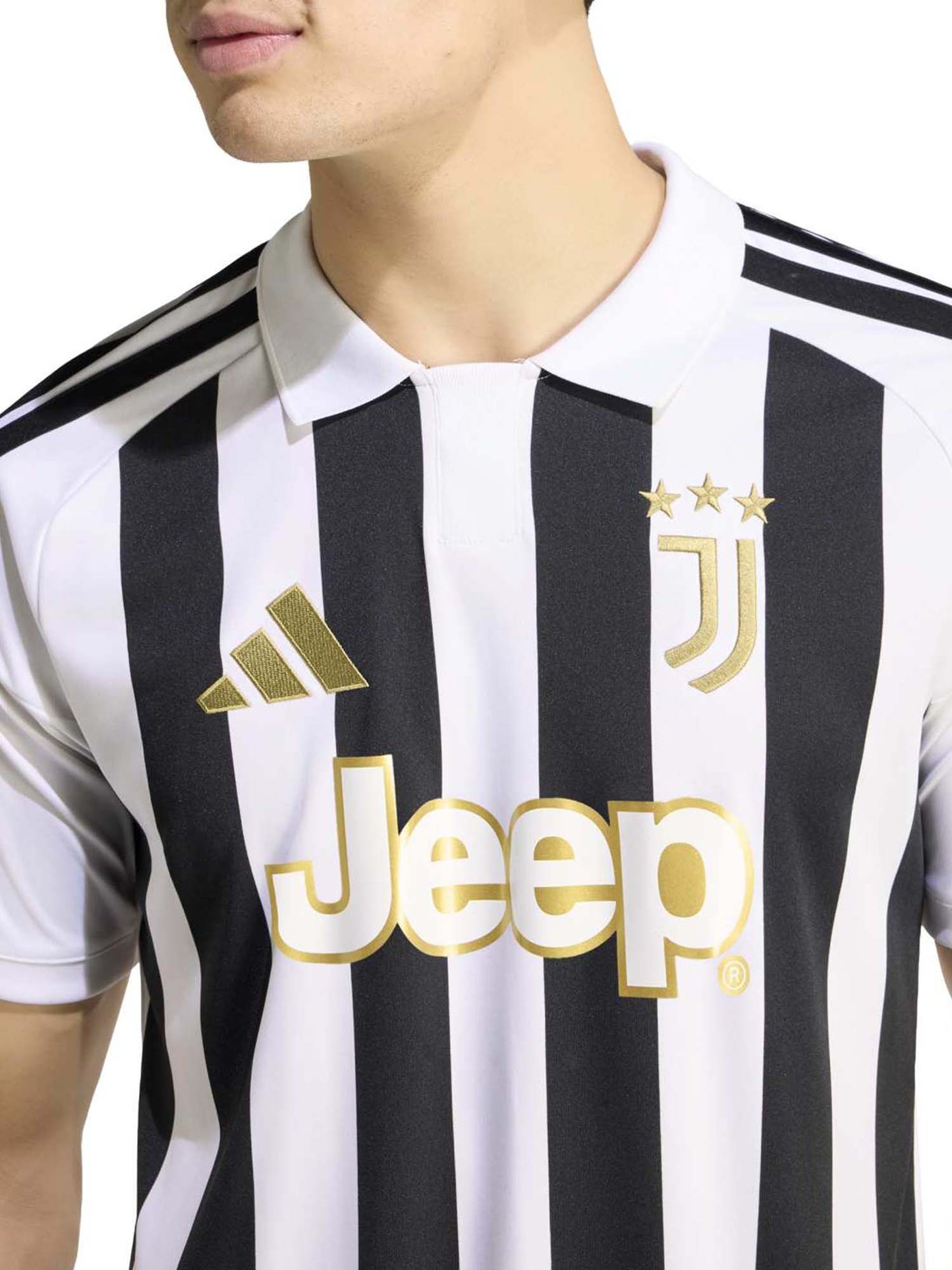 Adidas Juve Home, t-shirt da uomo multicolore