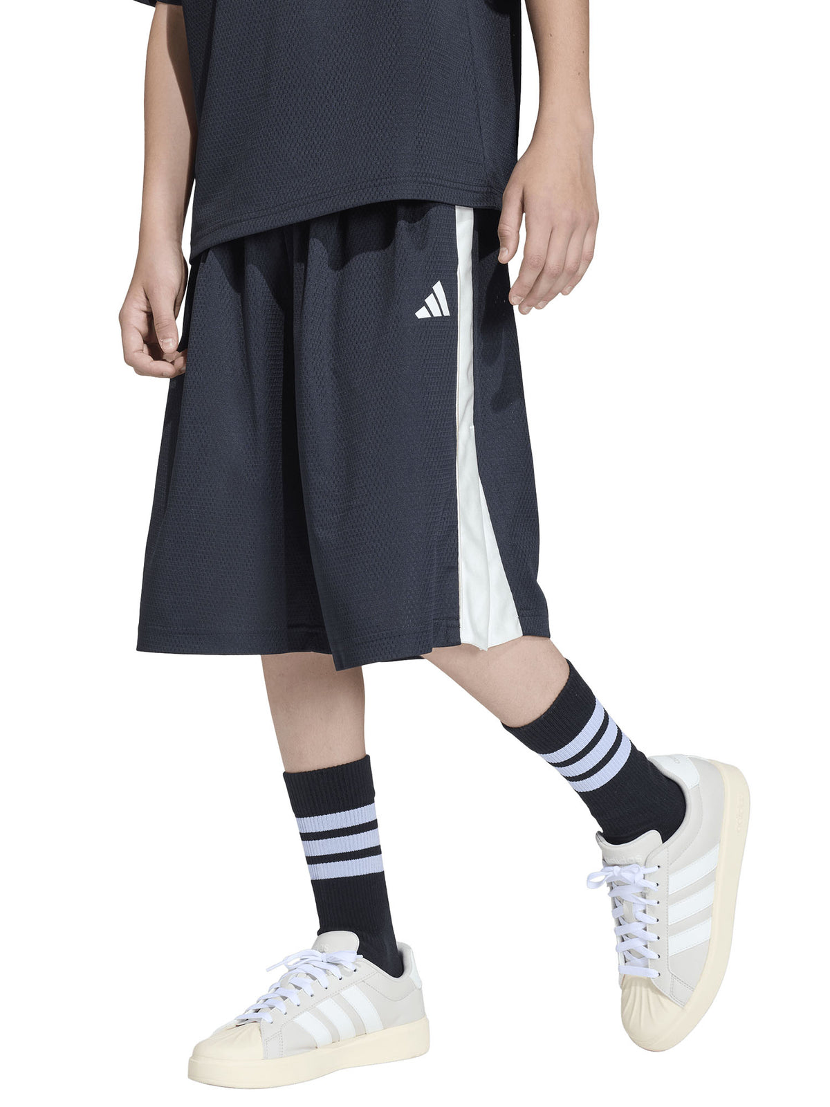 Adidas b short da bambino/a nero