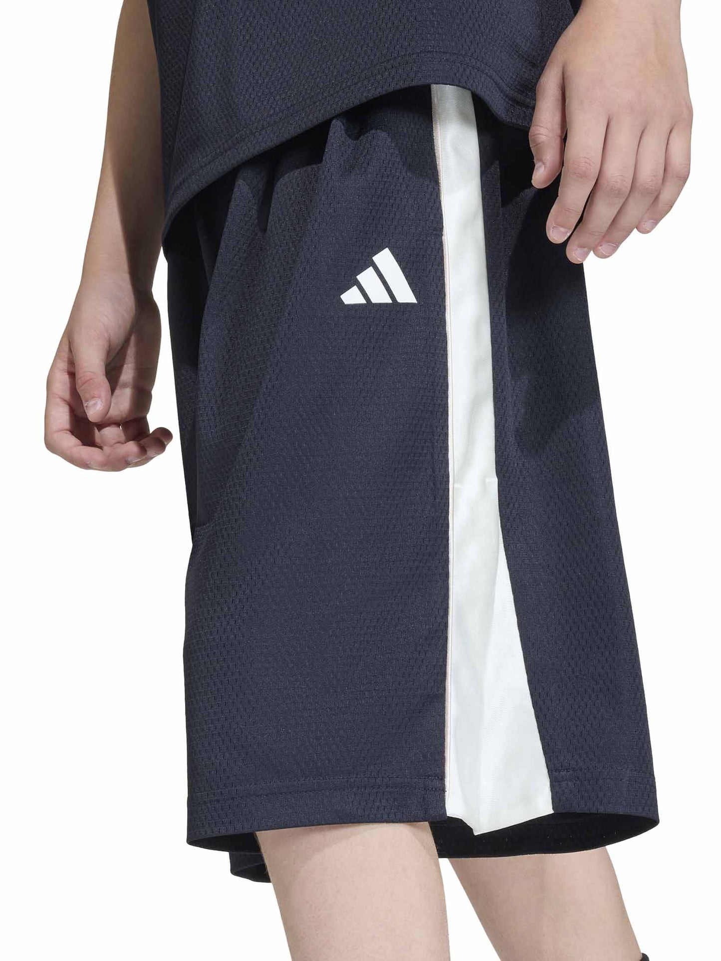 SHORT NERO ADIDAS STADIUM DA BAMBINO