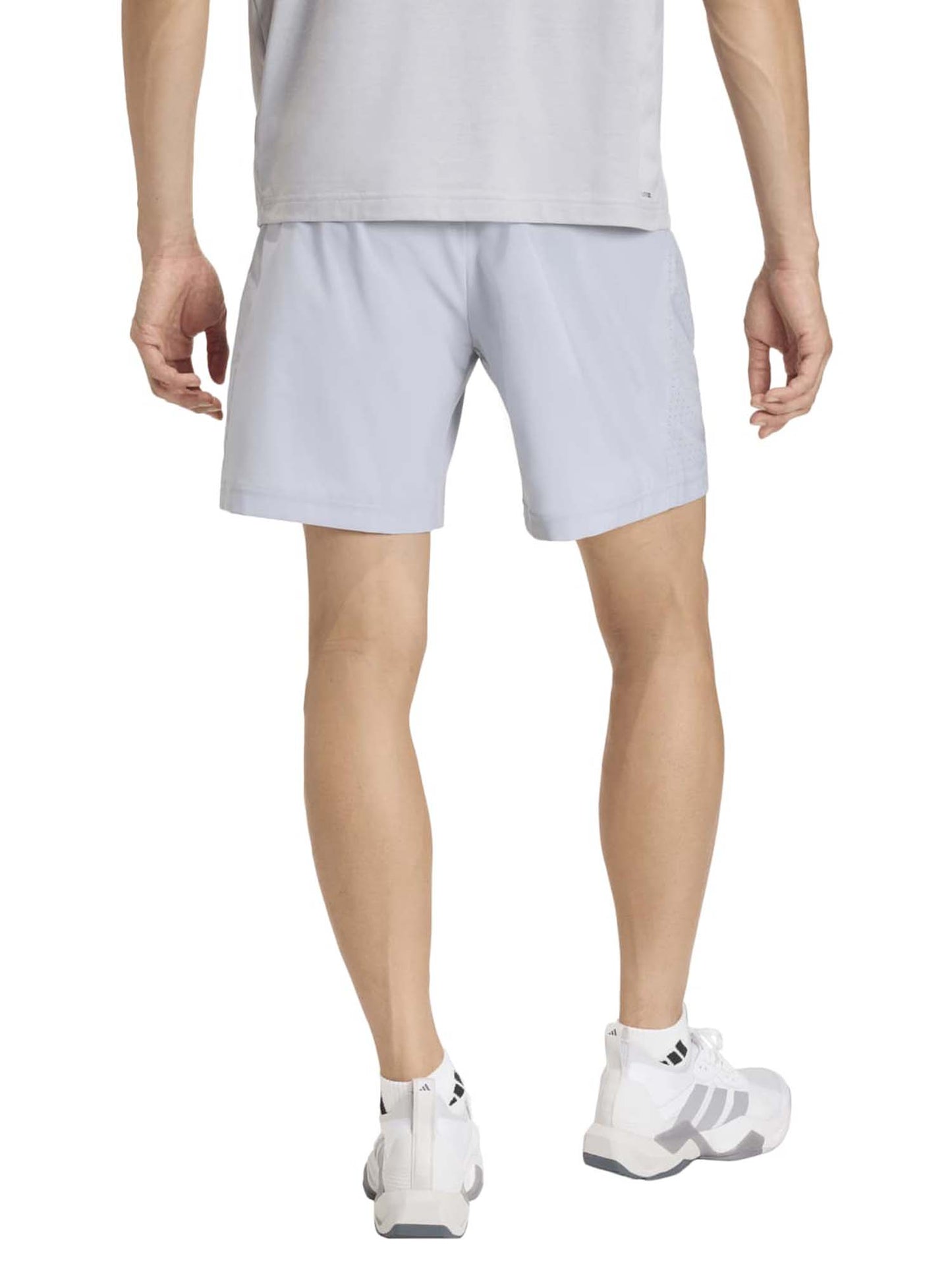 Adidas Workout Essentials Base Woven, shorts da uomo grigi