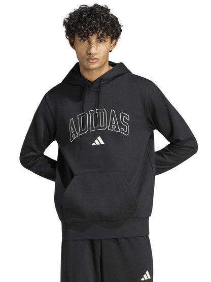 Adidas Collegiate Script, felpa da uomo nera