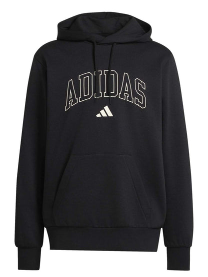 Adidas Collegiate Script, felpa da uomo nera