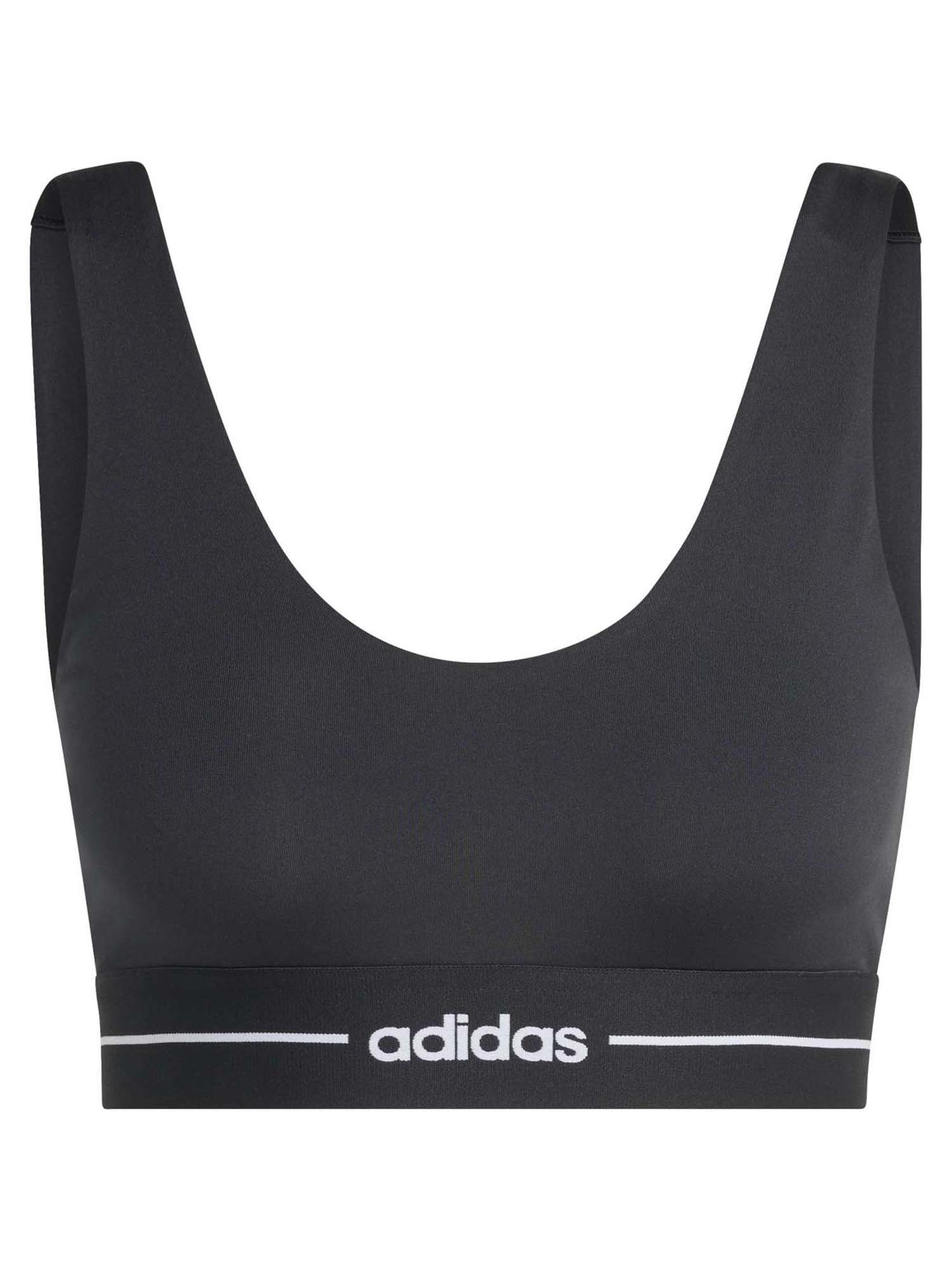 Adidas Hyperglam Light Support Bra, reggiseno sportivo da donna nero