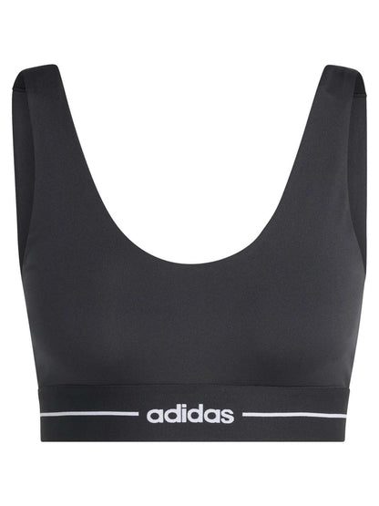 Adidas Hyperglam Light Support Bra, reggiseno sportivo da donna nero