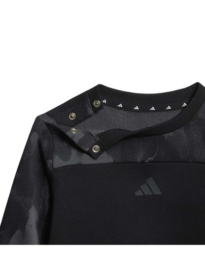 Adidas I. Tuta, tuta Unisex bambino nera