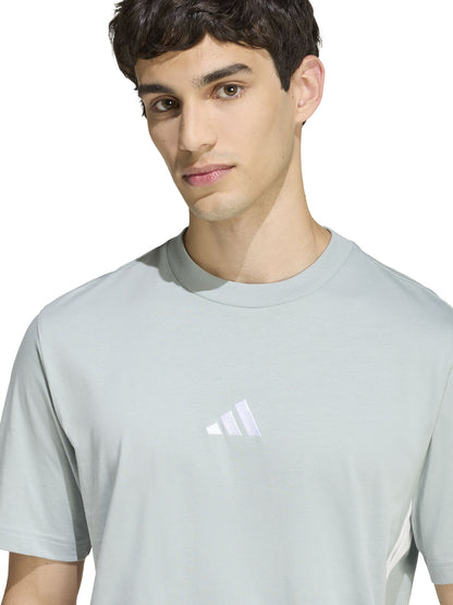 Adidas t-shirt mm da uomo salvia