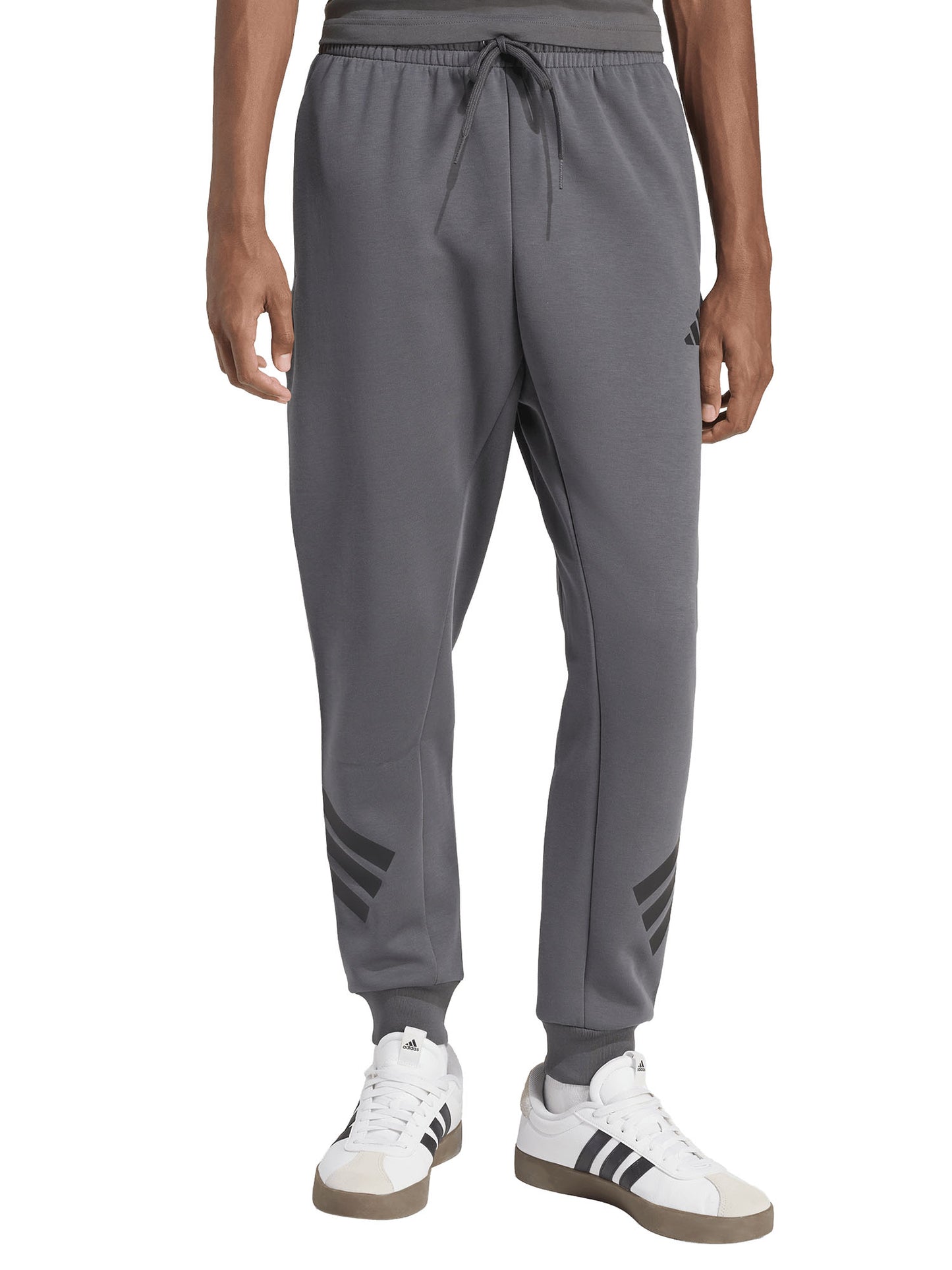 Pantaloni sportivi Adidas Future Icons 3-Stripes grigi da uomo