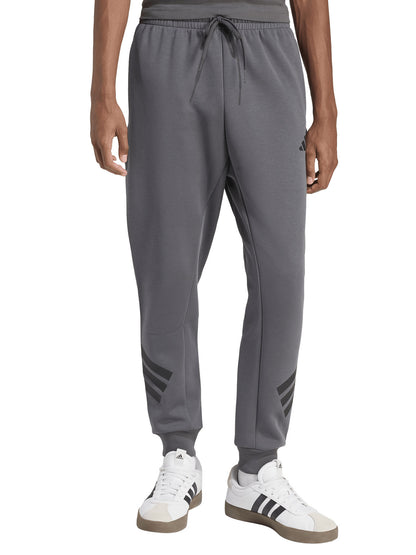 Pantaloni sportivi Adidas Future Icons 3-Stripes grigi da uomo